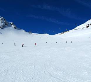 Tiefenbachgletscher Piste (blau)