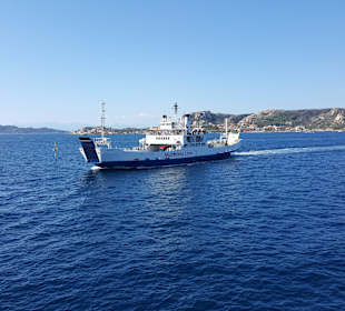 Maddalena Fähren / Insel nur per Schiff erreichbar
