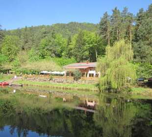 Am Paddelweiher in Hauenstein