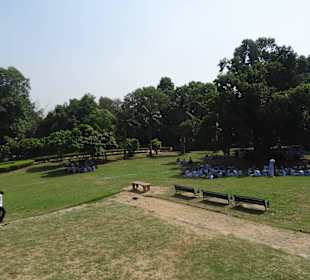 Im Lodi Garden unterwegs