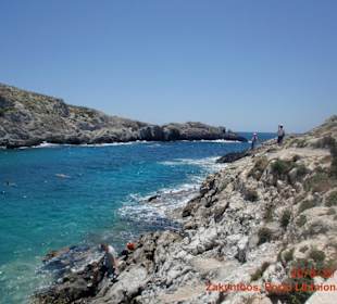 Blick über die Bucht von Porto Limnionas