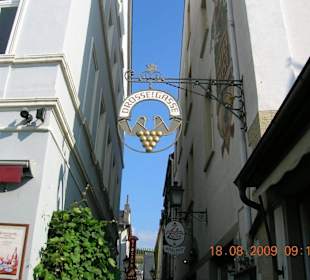 Anfang der Drosselgasse