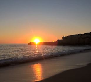 Praia do Castelo: Sonnenuntergang