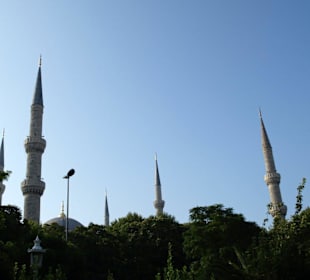 Minarety Błękitnego Meczetu