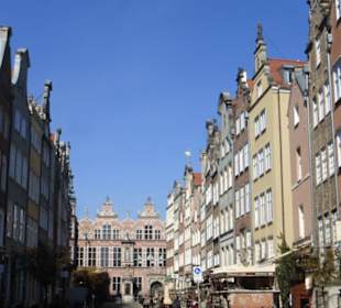 Rechtstadt: Ul. Piwna und Großes Zeughaus