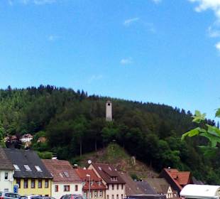 Ruine Burg Triberg in Triberg