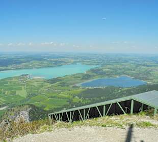 Absprung für Paragleiter
