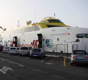 Die Fähre Fred Olsen