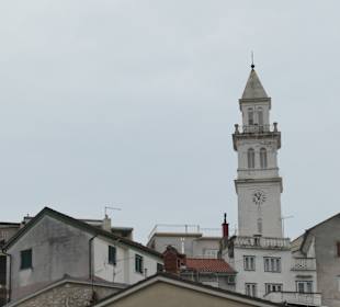 Bei einem Spaziergang durch Novi Vinodolski