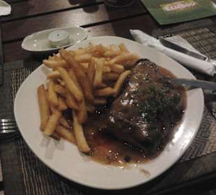 Super Steak der Bamboo-Bar