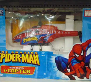 Spiderman Flugzeug