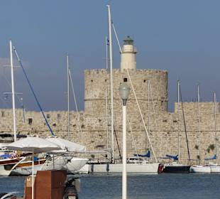 Mandraki Hafen Rhodos