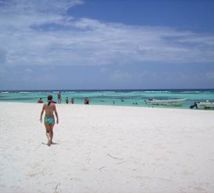 Strand auf Saona