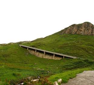 Auffahrt zum GG Hochalpenstrasse