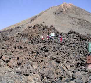 Der Gipfel des Teide