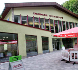Eingang Talstation Kabinenbahn