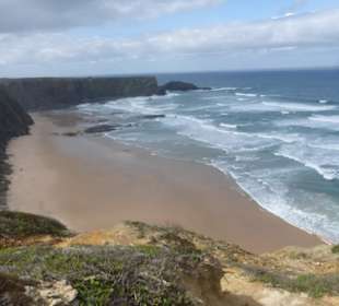Blick von der Steilküste der Westalgarve