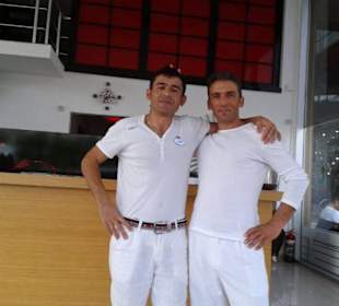 Masseur Serkan und Mustafa