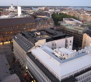 View from Ateljee bar Solo Sokos Hotel Torni Helsinki