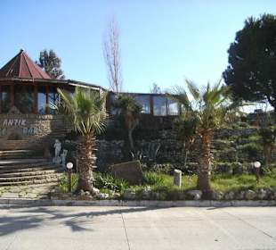 Haupteingang über die Treppe