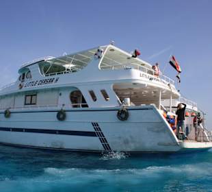 Boot zum Schnorcheln