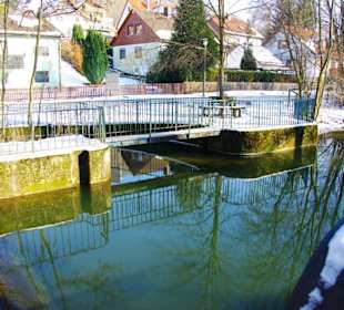 Der Stausee im Winter ein Traum