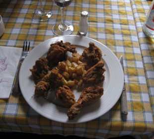 Frittiertes Hähnchen