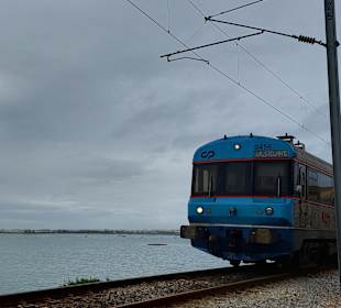 Mit dem Zug nach Faro