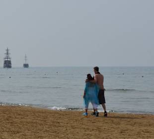 Spaziergang am Strand 