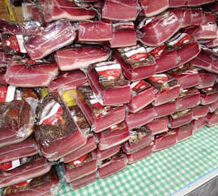 Eindrücke vom Meraner Freitagsmarkt