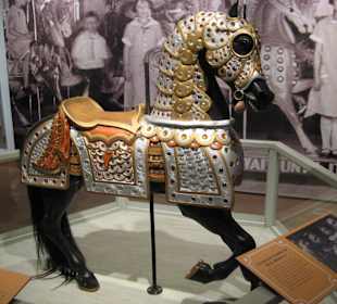 Historisches Karussellpferd