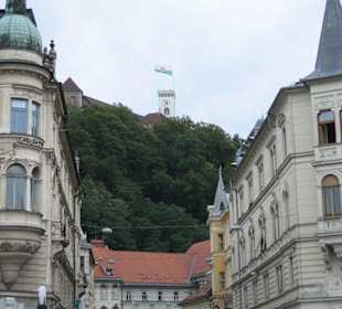 Lubjiana mit Burg