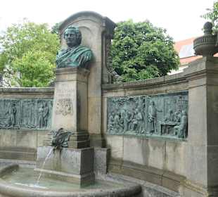 Der Immermann-Brunnen von 1889