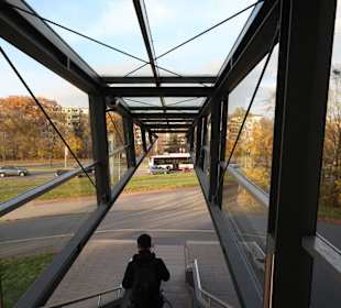 Der Eingangsbereich als Rampe 