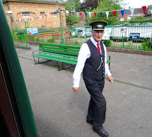Voller Einsatz im Bahnhof