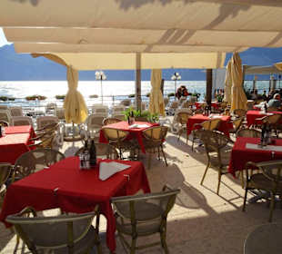 Terrassenplätze des Restaurant Hotel Malcesine