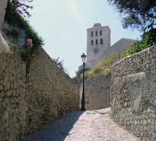 Blick auf die Kirche