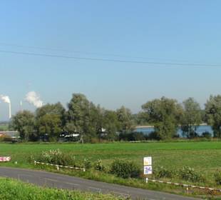 Schöne Ausblicke am Rhein