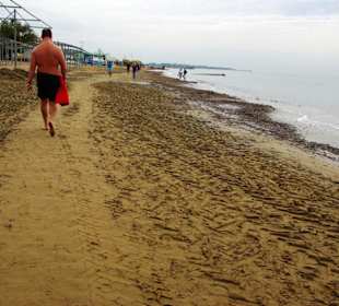 Vom Strand aus gesehen