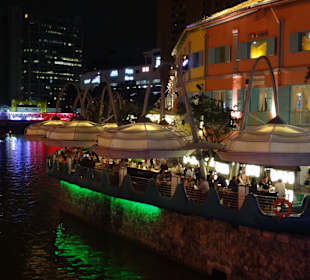 Bars und Restaurants am Clark Quay