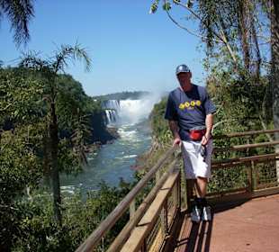 An den Iguassu Fällen