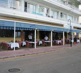 restaurant Fonoll Mari am hafen von Cala Bona