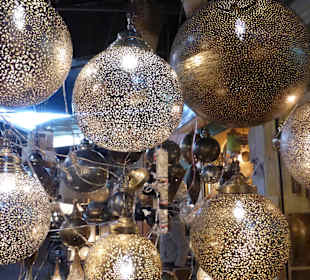 Souks von Marrakesch - div. Lampenschirme