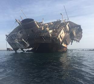 Russisches Schiffswrack im Golf von Tiran