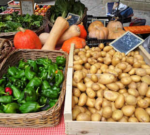 Eindrücke vom Wochenmarkt in Collioure