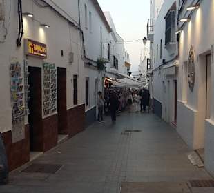 Kleine schönes Gassen in Conil