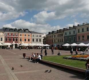 Rynek - widok na kamienice