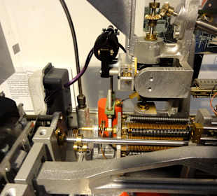 Blick auf die Exponate des Museums