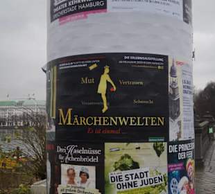 Der Hamburger Jungfernstieg
