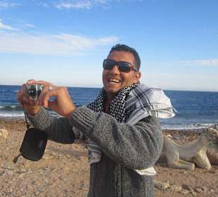 Mahmoud unser super Reiseleiter